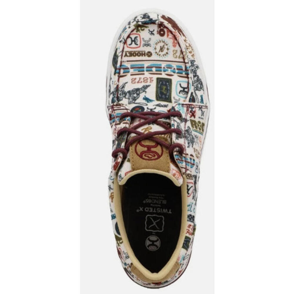 HOOEY Twisted X Women's 7.5 Loper Print Toasted Almond Multi Rodeo Western